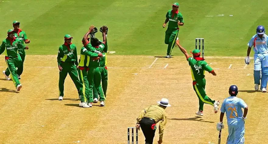 10 Times Underdogs Shocked the Cricket World - Bnagladesh shock India as they beat India in 2007 World Cup